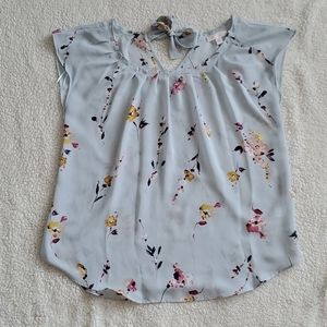 Lauren Conrad Floral Print Top